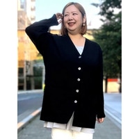 12G Vネックカーディガン