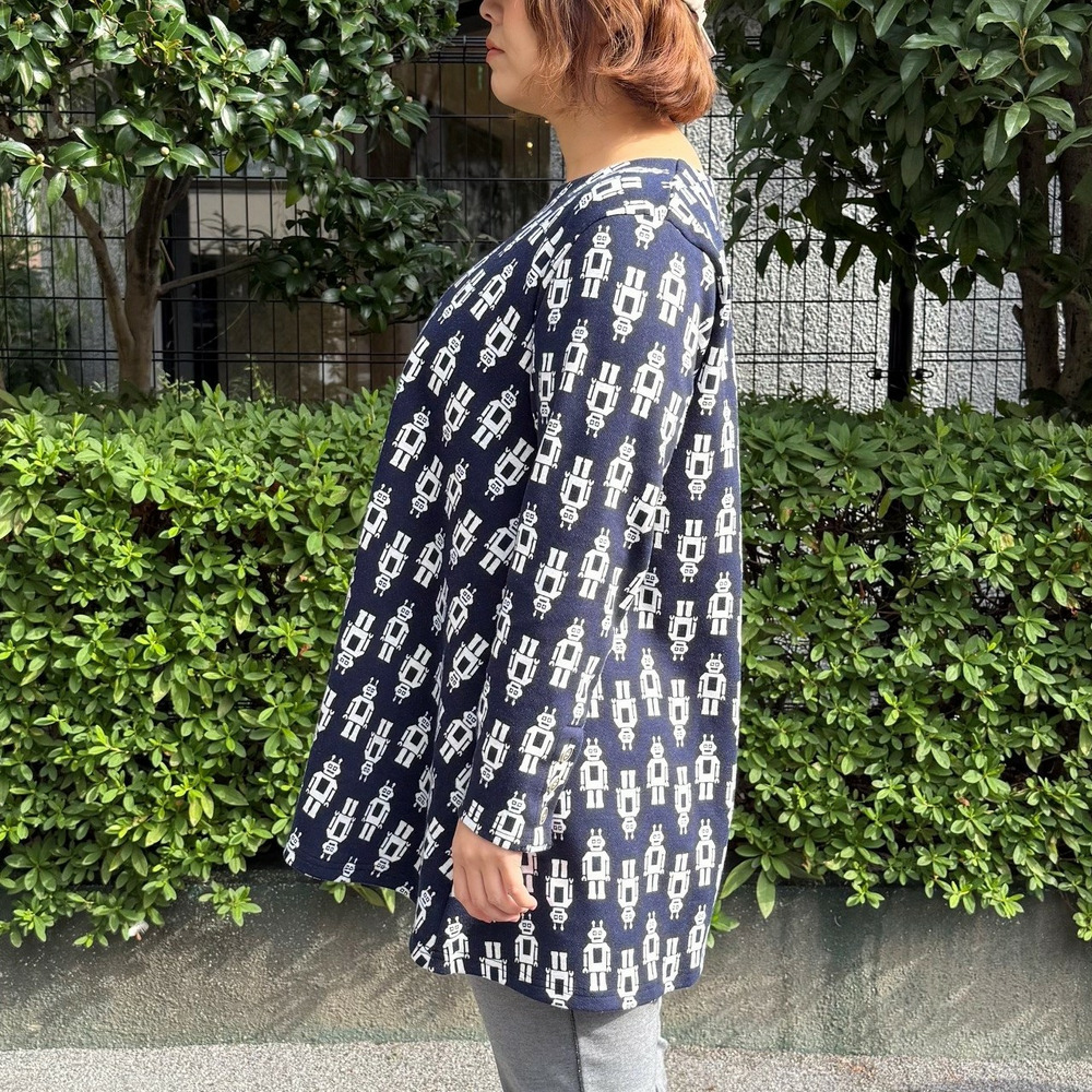 ロボット柄ジャガードチュニック11
