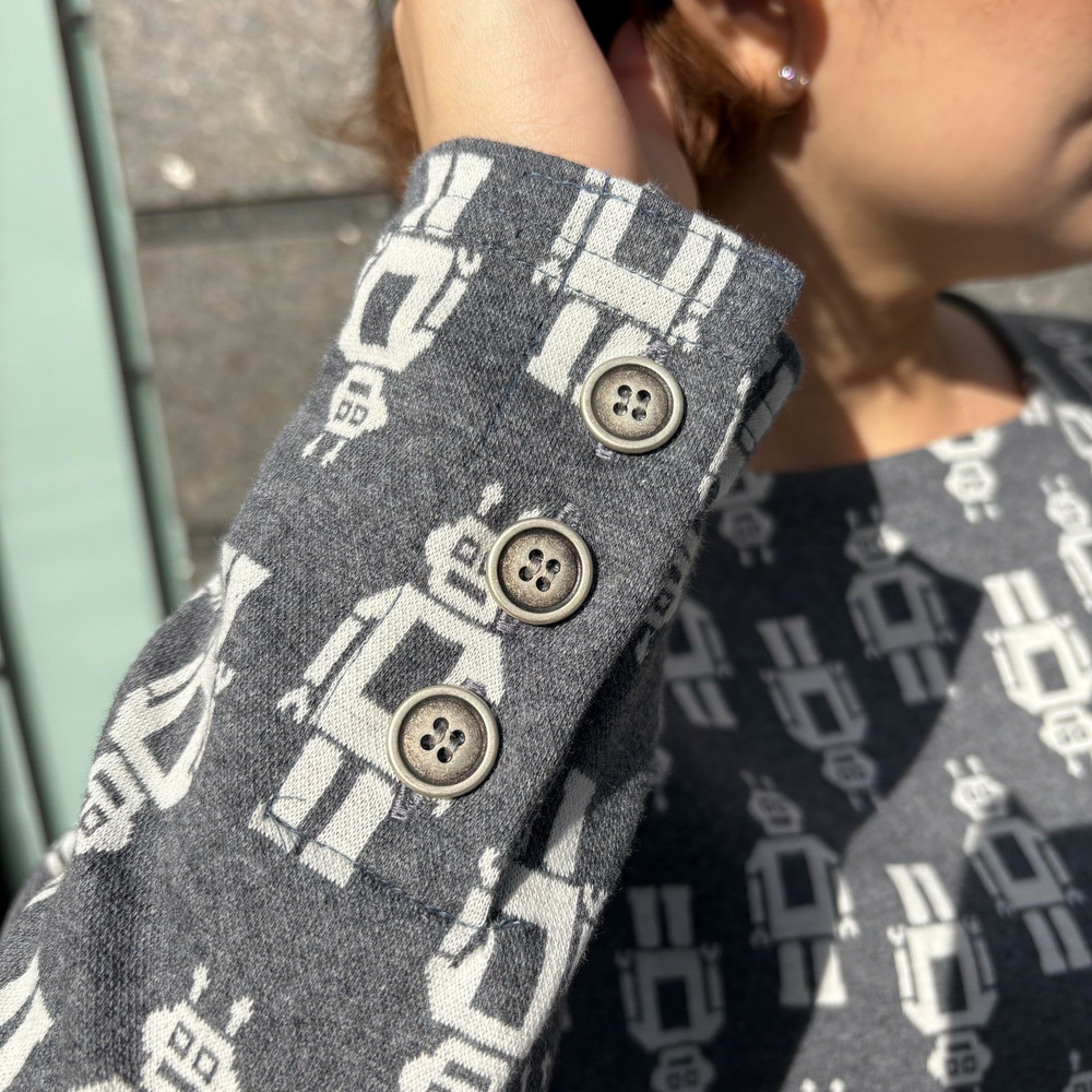 ロボット柄ジャガードチュニック5