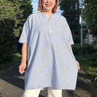 ストライプチュニック