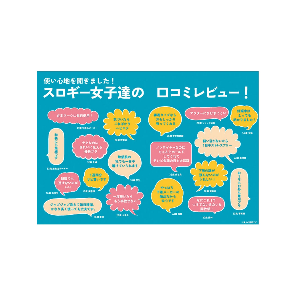 【3-5L】ゼロフィール ベーシック ブラ／ノンワイヤー　カップ付ハーフトップ G016 大きいサイズ スロギー トリンプ12