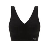 スロギー ゼロ フィール 綿混 ハーフトップ Vネック