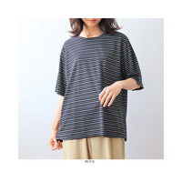 【タイムセール】ライトポンチ ボーダー 半袖 Ｔシャツ カットソー