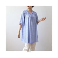 【接触冷感】ヨット柄フロントタックチュニック