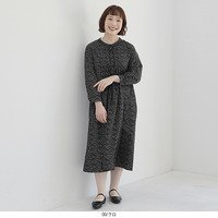 【WEB/一部店舗限定】 小花柄 ロングワンピース