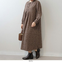 【WEB/一部店舗限定】 小花柄 ロングワンピース