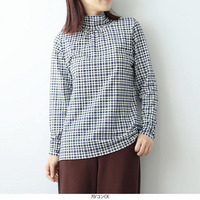 【プレスウォーム】天竺タートルネック 長袖Tシャツ カットソー