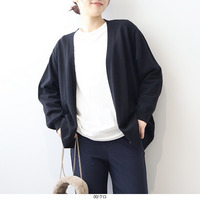【WEB/一部店舗限定】 【抗ピリング】ミドル丈ニットカーディガン