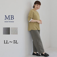 グレンチェックサイドフリンジワイドパンツ