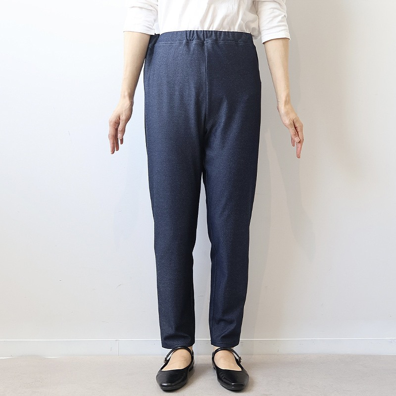 デニム調裏起毛レギンス7