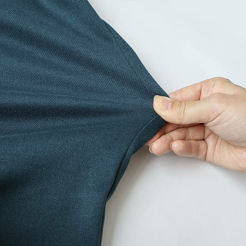 柔らかニットストレートパンツ17