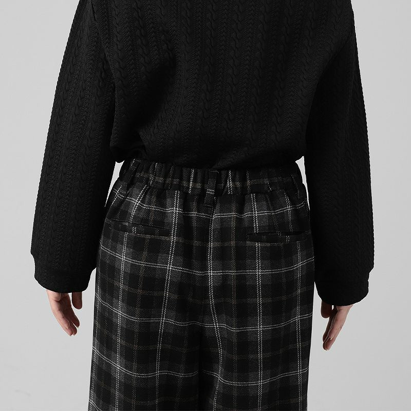 【WEB/一部店舗限定】 裏起毛ニットワイドパンツ16