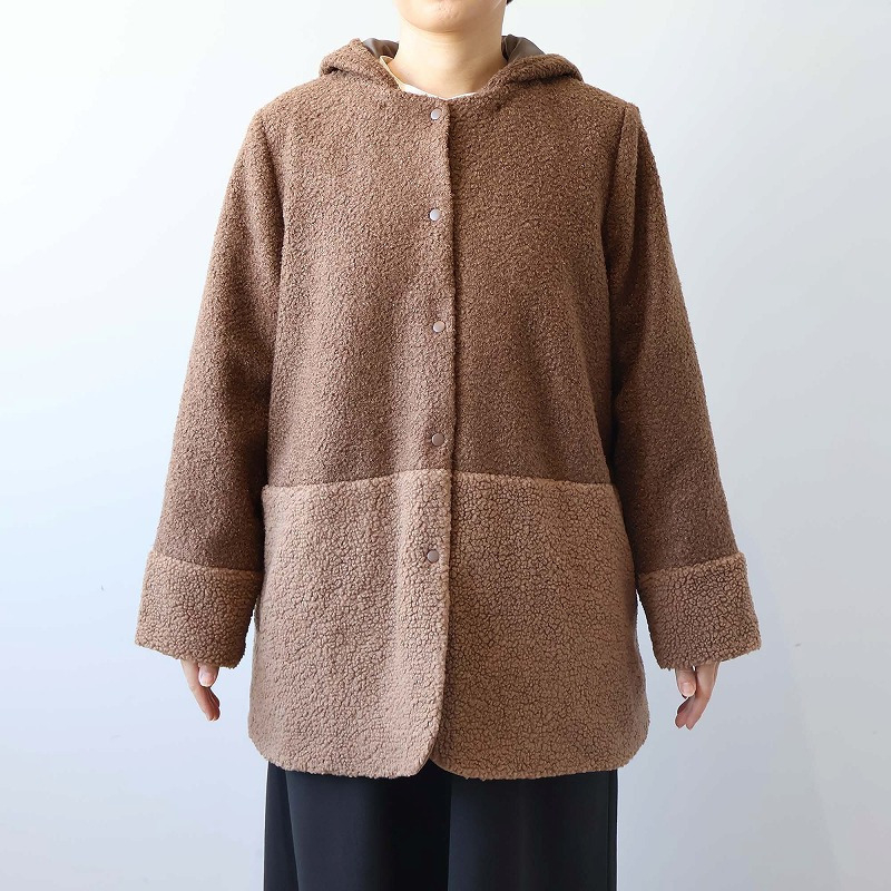 ミックスボアフーテッドジャケット14