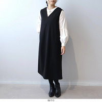 柔らかニットジャンスカ