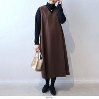 柔らかニットジャンスカ