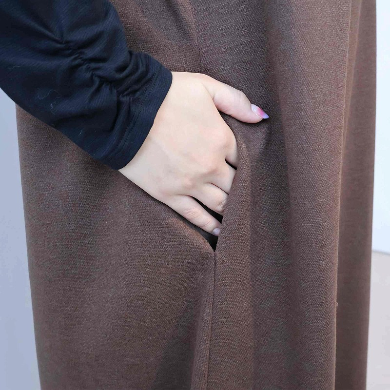 柔らかニットジャンスカ13