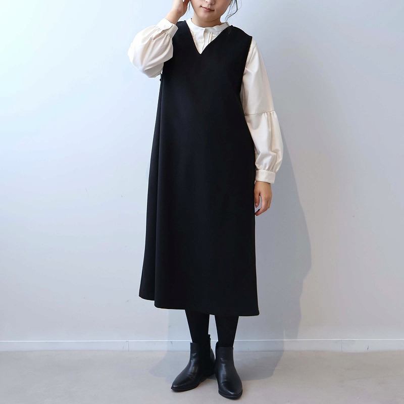 柔らかニットジャンスカ3