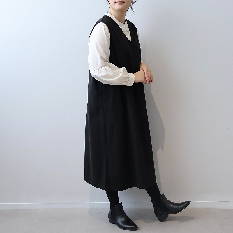 柔らかニットジャンスカ4