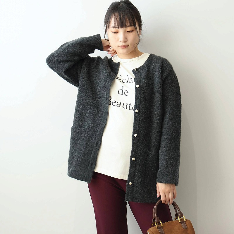 コーディガン ニットカーディガン10