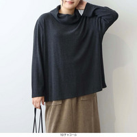 ソフトピーチテレコオフタートルプルオーバー