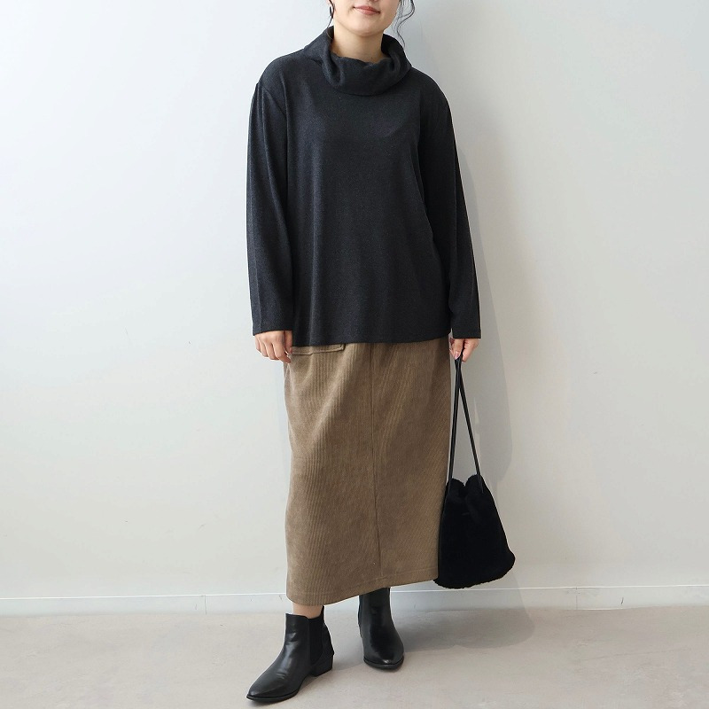 ソフトピーチテレコオフタートルプルオーバー3