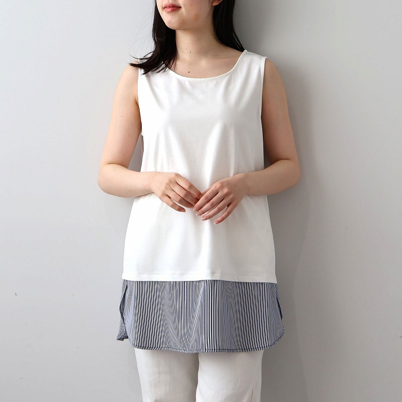 レイヤードタンクトップ1