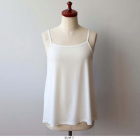 【接触冷感/吸水速乾】さらさらキャミソール LL/3L/4L/5L MB mint breezeミントブリーズ