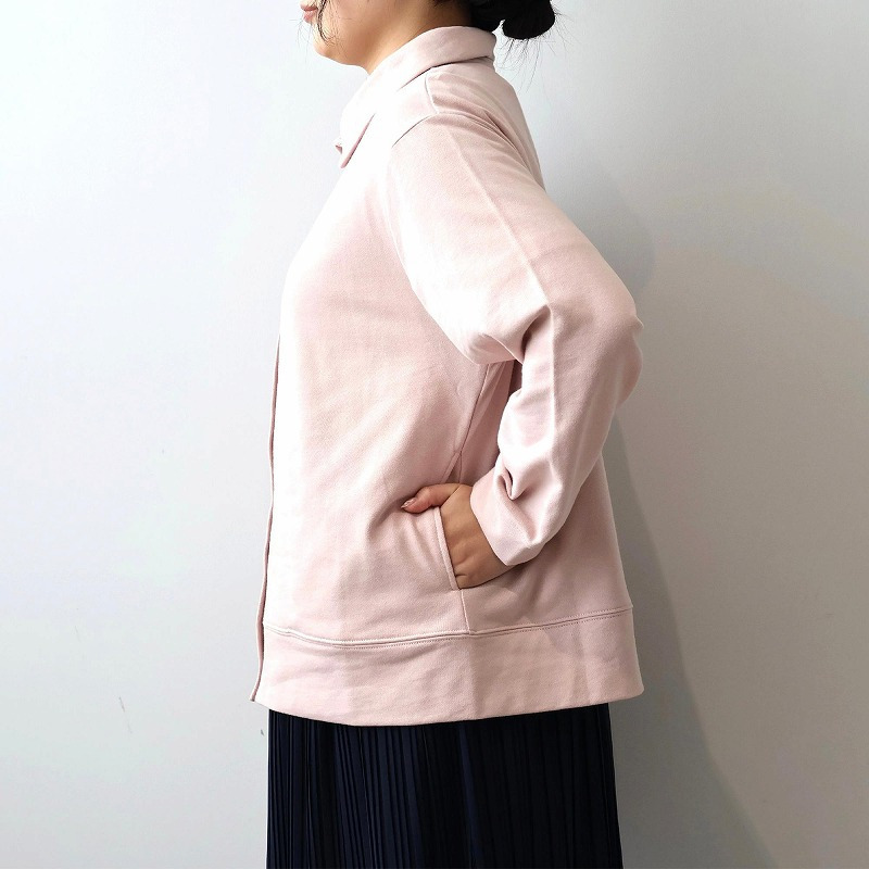 ソフト裏毛 スタンドカラー ブルゾン LL/3L/4L/5L MB mint breezeミントブリーズ12