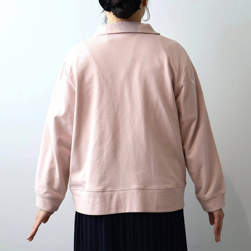 ソフト裏毛 スタンドカラー ブルゾン LL/3L/4L/5L MB mint breezeミントブリーズ13