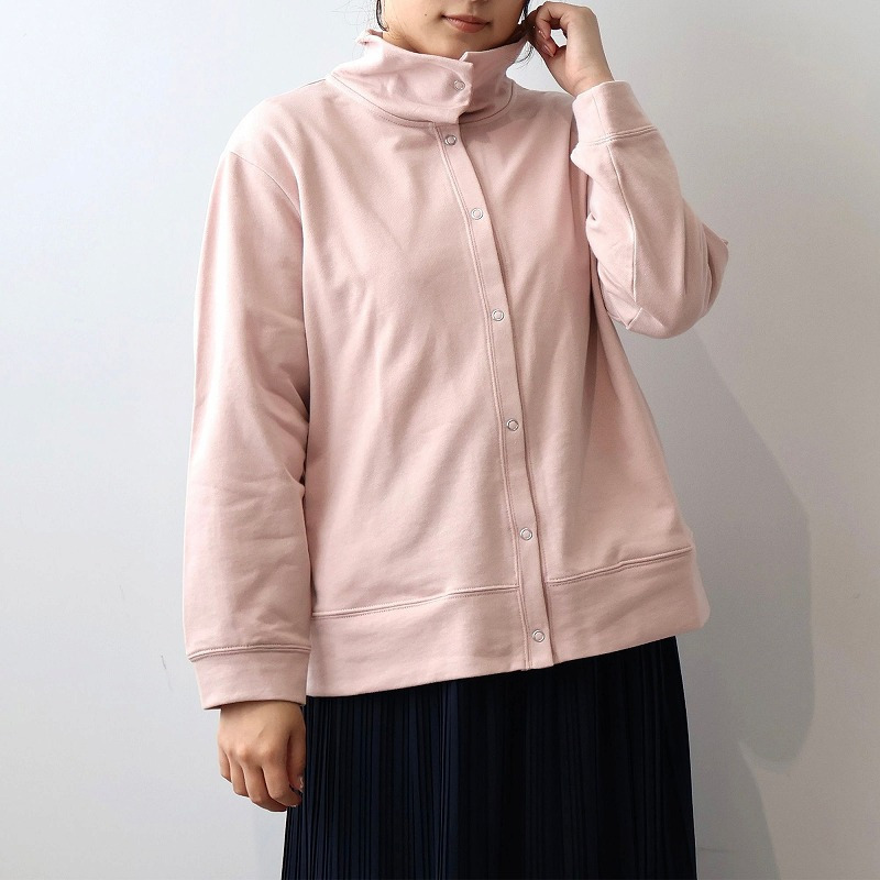 ソフト裏毛 スタンドカラー ブルゾン LL/3L/4L/5L MB mint breezeミントブリーズ8