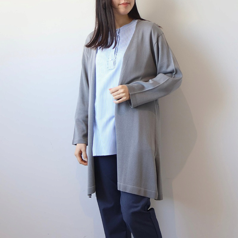 【UVカット/接触冷感】ロングカーディガン LL/3L/4L/5L/6L MB mint breezeミントブリーズ【WEB/一部店舗限定】5