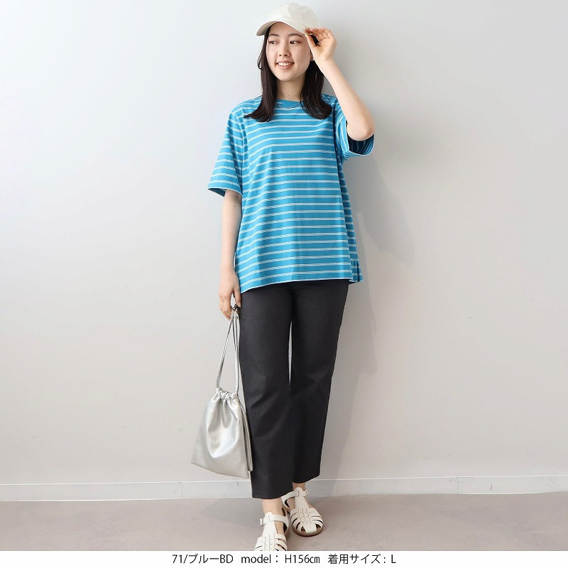 【接触冷感】ベーシック 半袖 Tシャツ LL/3L/4L/5L/6L MB mint breezeミントブリーズ11