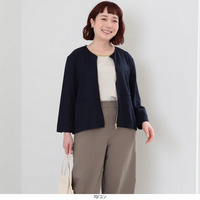 【タイムセール】UVカット 接触冷感 ストレッチ ジャケット  LL/3L/4L/5L MB mint breezeミントブリーズ