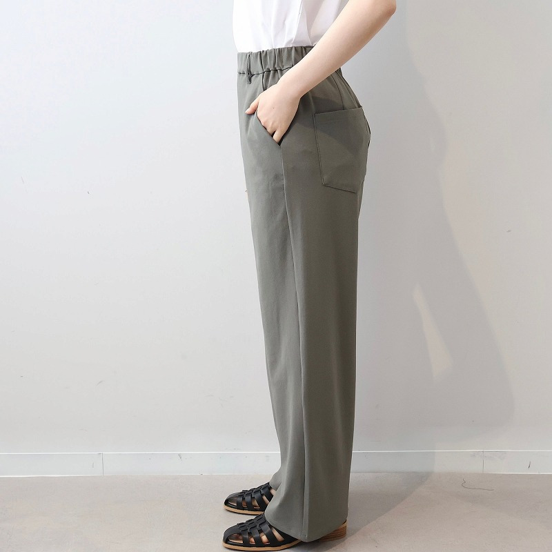 【接触冷感】【吸水速乾】さらさらストレッチワイドパンツ LL/3L/4L/5L MB mint breezeミントブリーズ11