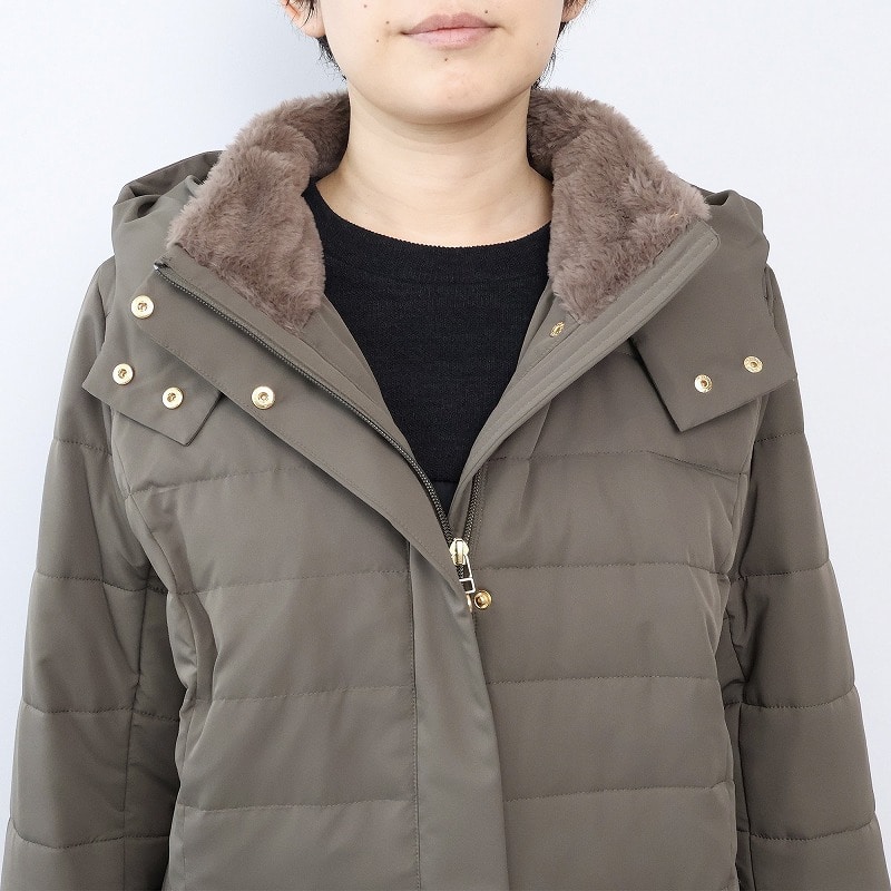 ロングダウンコートLL/3L/4L/5L/6L MB mint breezeミントブリーズ15