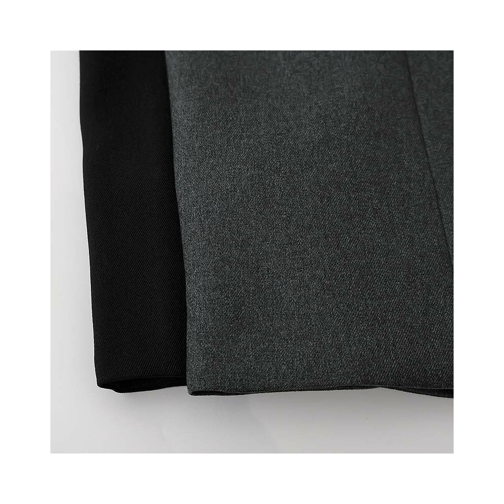 【アンチピリング】 ウール調 ツイル ノーカラージャケット15