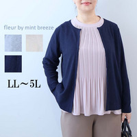 マイクロスパンコールニットカーディガン