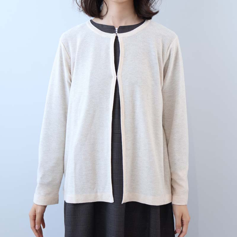 マイクロスパンコールニットカーディガン12