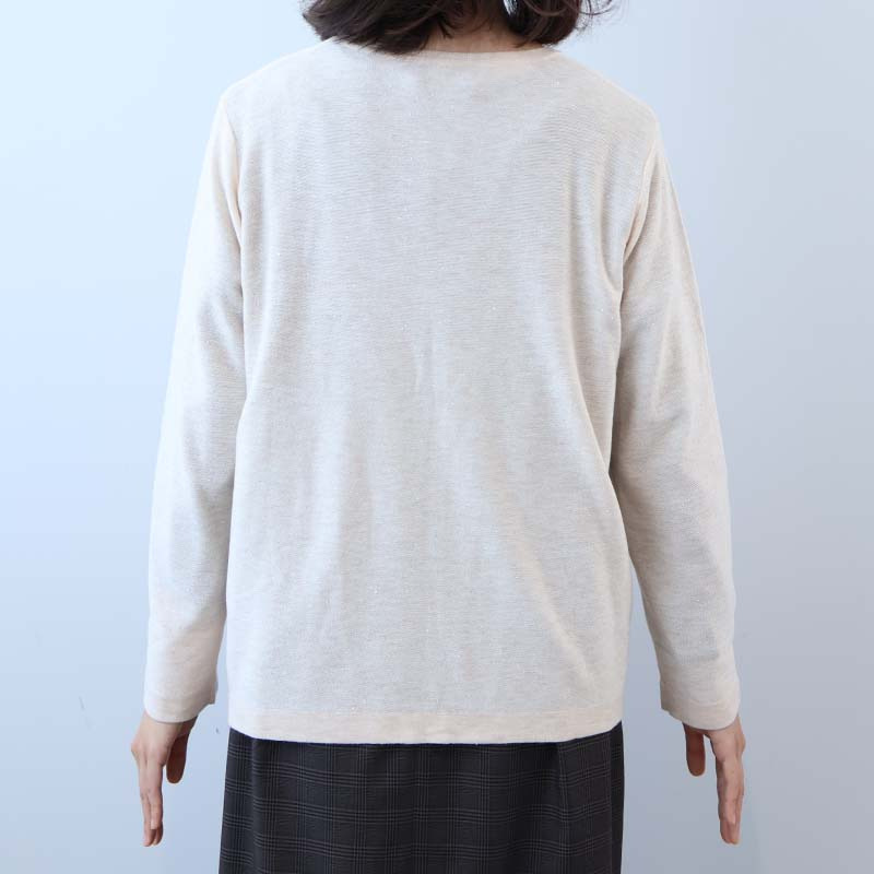 マイクロスパンコールニットカーディガン14