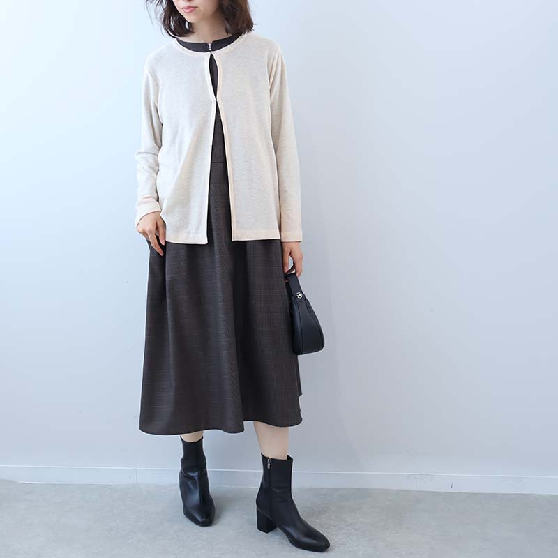 マイクロスパンコールニットカーディガン7