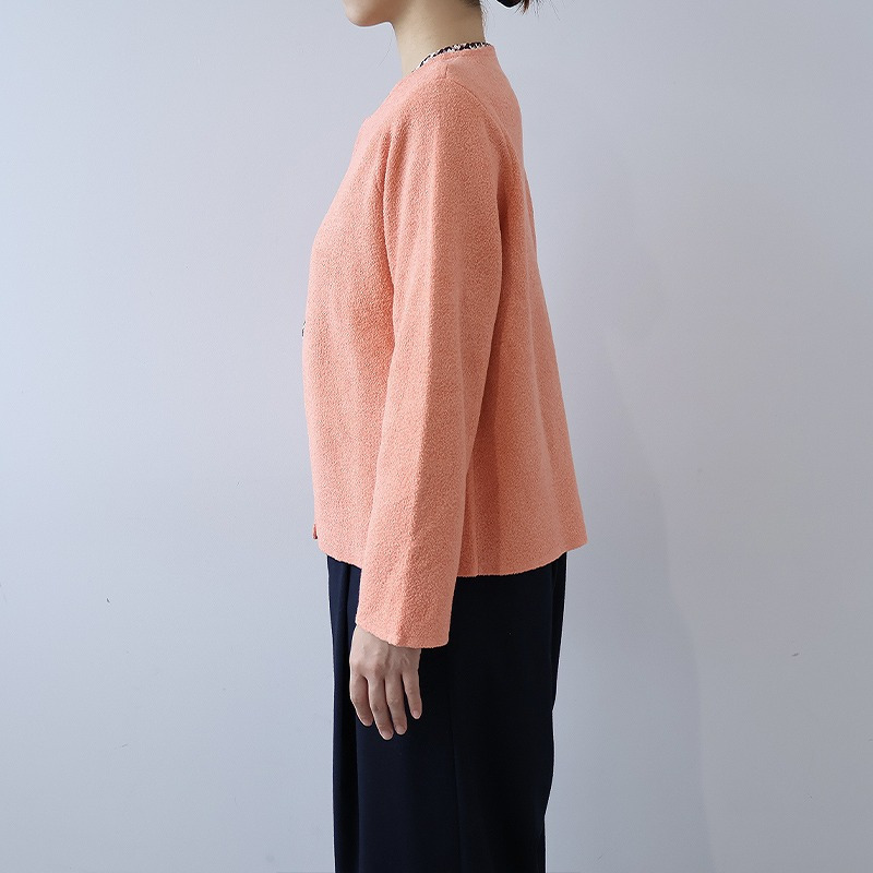 ミニブークレラウンドネックカーディガン11