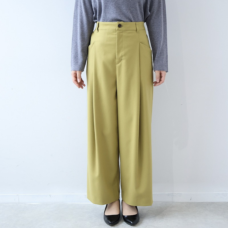 サキソニータックワイドパンツ10