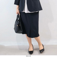 【接触冷感・吸水速乾】リネンライクスカート