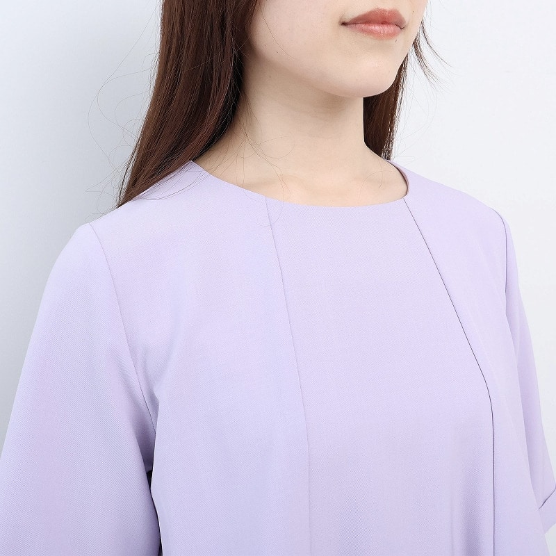 【接触冷感】ウエストリボンブラウス LL/3L/4L/5L fleur by mint breeze 15