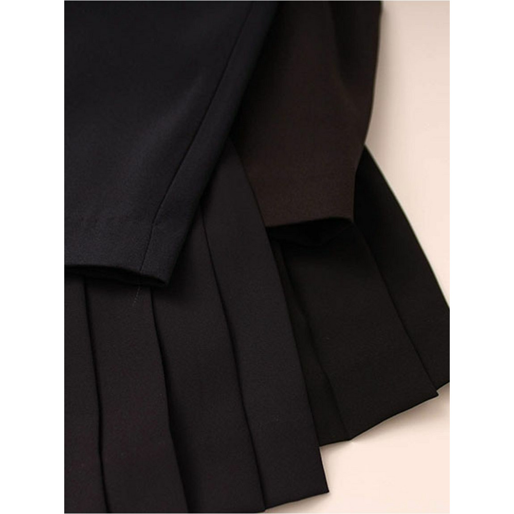 きれいめプリーツ 切替ブラウス 大きいサイズレディース15