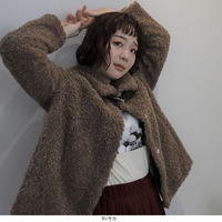 ふんわりループボアジャケット