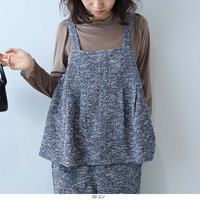 【WEB/一部店舗限定】ツイードライクビスチェキャミソール