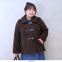 【yuki×leswel】ふんわりループボアジャケット