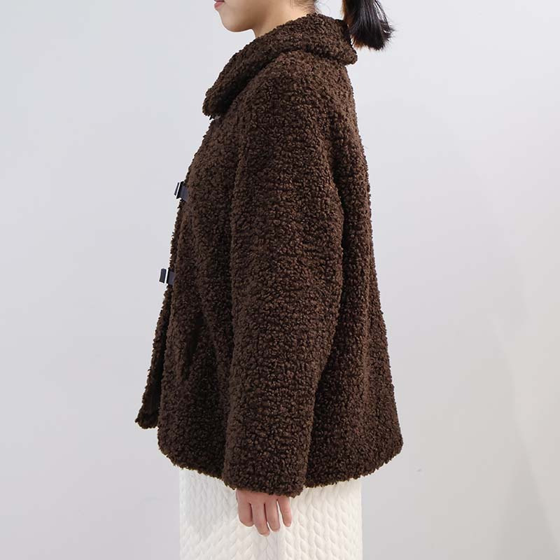 【yuki×leswel】ふんわりループボアジャケット14