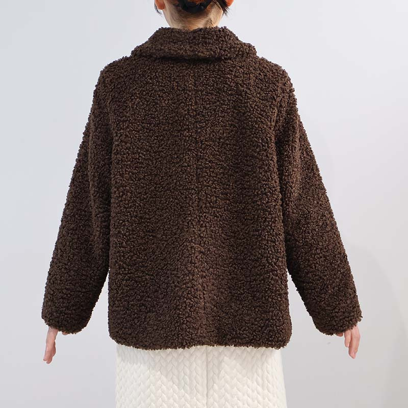 【yuki×leswel】ふんわりループボアジャケット15